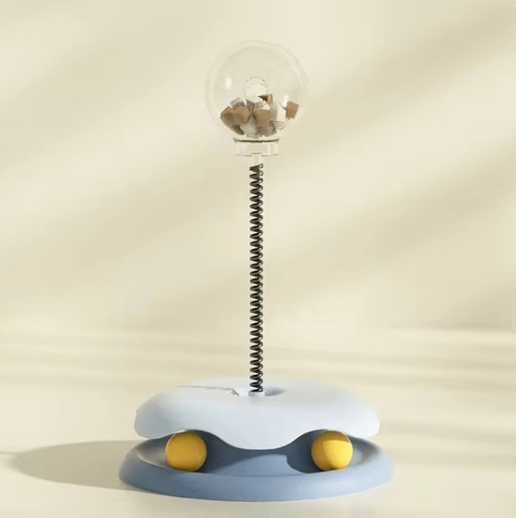 Anxiety Relief Interactive Slow Feeder Toy For Cats