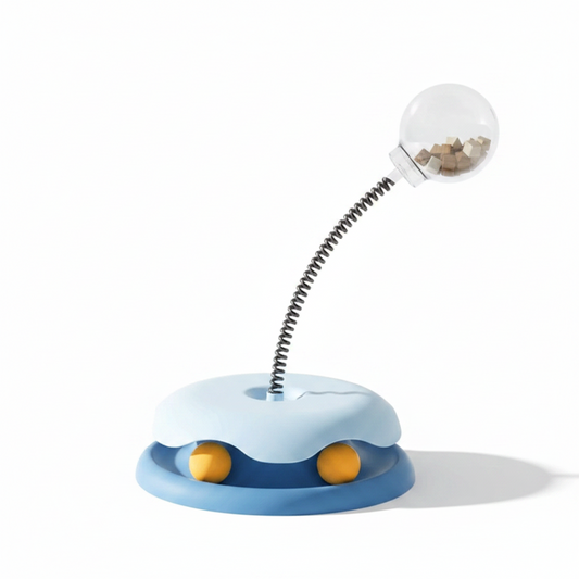 Anxiety Relief Interactive Slow Feeder Toy For Cats