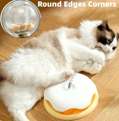Anxiety Relief Interactive Slow Feeder Toy For Cats